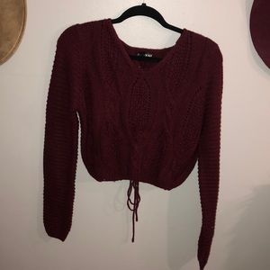 🥀 Red knit Sweater 🥀